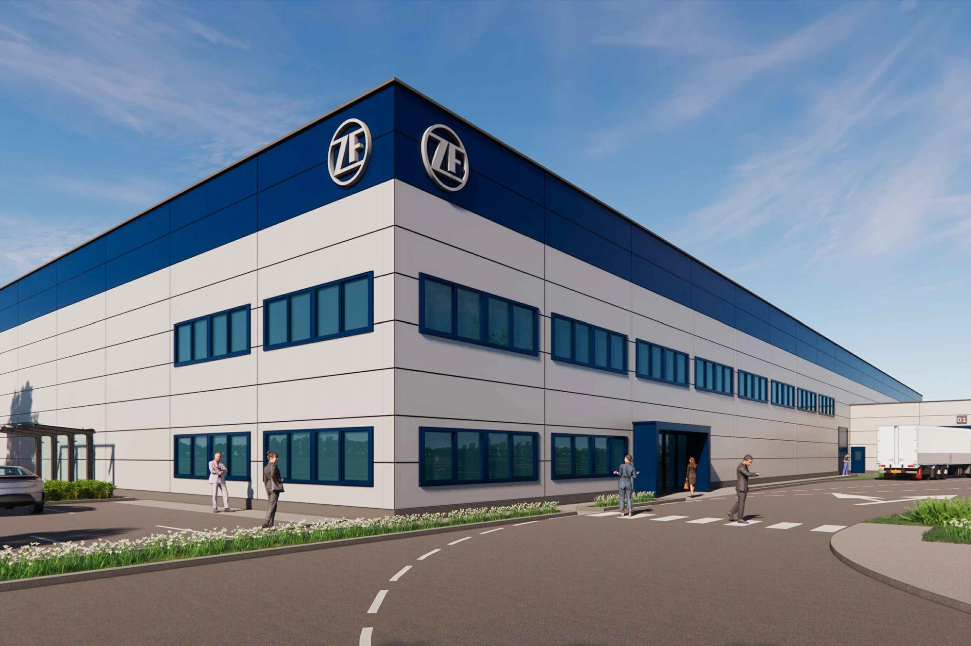 Debreceni ZF gyártócsarnok