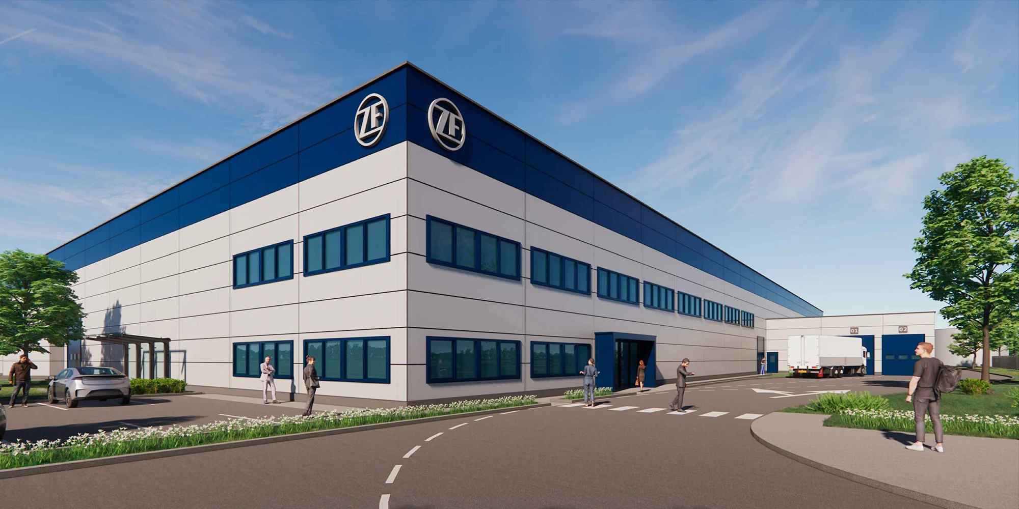 Debreceni ZF gyártócsarnok